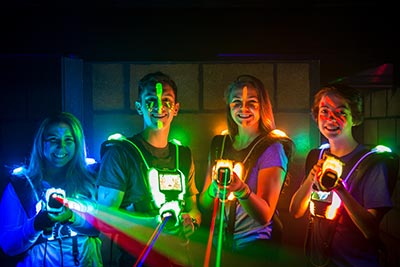 Lasertag, Actionspaß für Jung und Alt